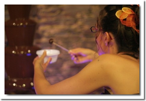 Alquiler fuente chocolate